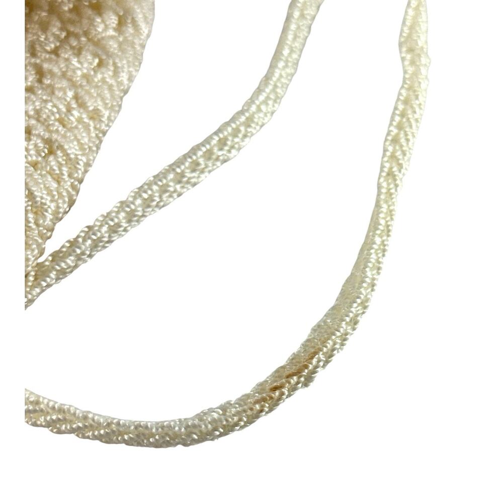 The Sak Cream Crochet Crossbody Bag Ivory Knit Boho Small Purse Magnetic Flap - Picture 2 of 7